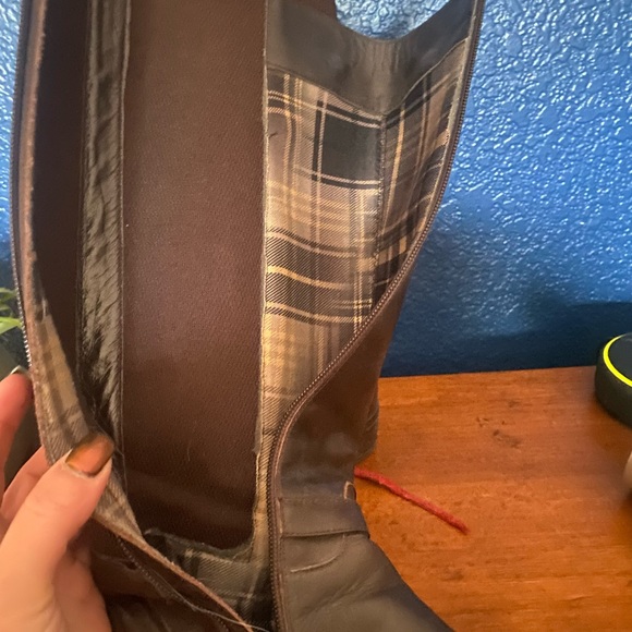 Aquaitalia brown shaft boots - Picture 3 of 4